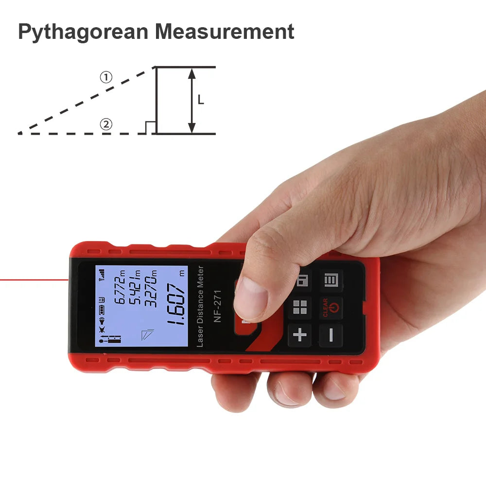 NF-271 Laser Distance Meter Rangefinder Test Tool